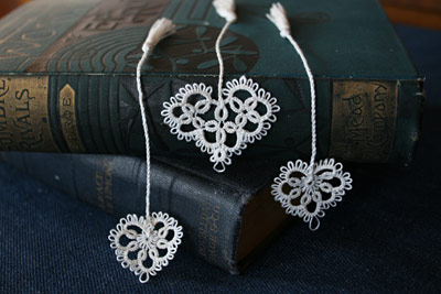 Basic Heart Bookmarks and Medium Heart Bookmark