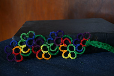 Long Flower Bookmark